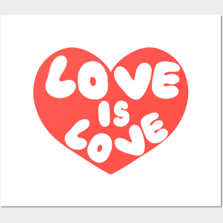 Love is love Posters and Art